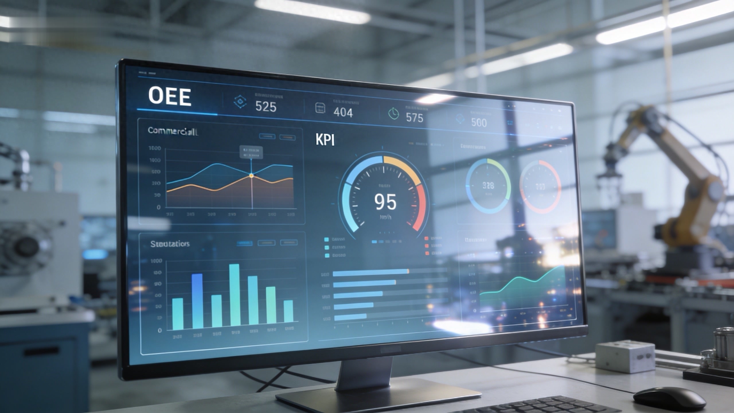 Dashboard de KPIs y OEE